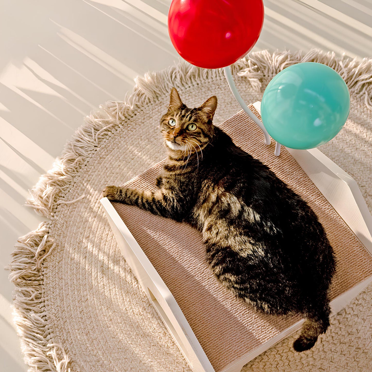 Modern Cute Wooden Cat Condo